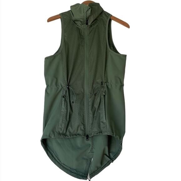 Adidas C-storm running vest green lightweight - Picture 1 of 9